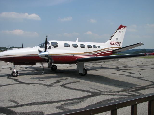 Cessna Conquest 2 (N337KC) - Parking in Front of he York Airport FBO.*i do not own this aircraft*