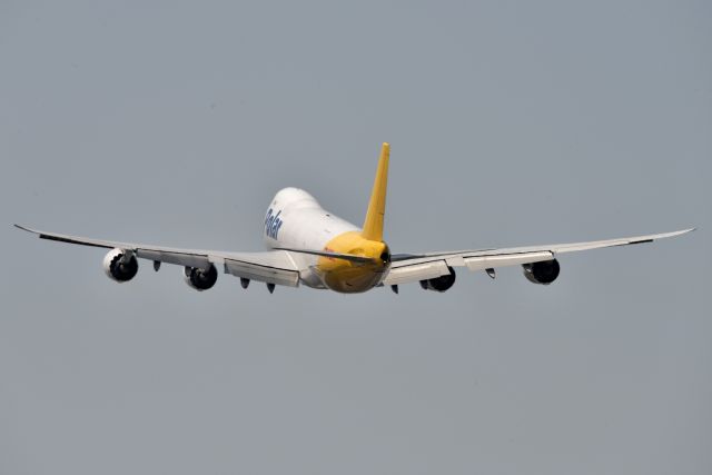 BOEING 747-8 (N851GT) - Departing 18-L on 07-24-21