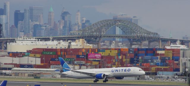 BOEING 787-10 Dreamliner — - Shortly before touchdown in EWR