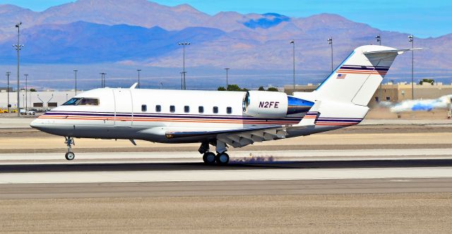 Canadair Challenger (N2FE) - Federal Express FEDEX N2FE 1991 Canadair CL-600-2B16 Challenger 601-3A - Las Vegas - McCarran International (LAS / KLAS) USA - Nevada, October 7, 2011 Photo: Tomás Del Coro