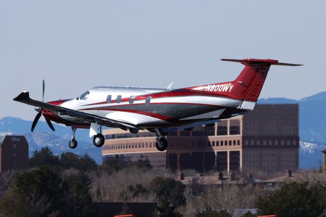 Pilatus PC-12 (N800WY)