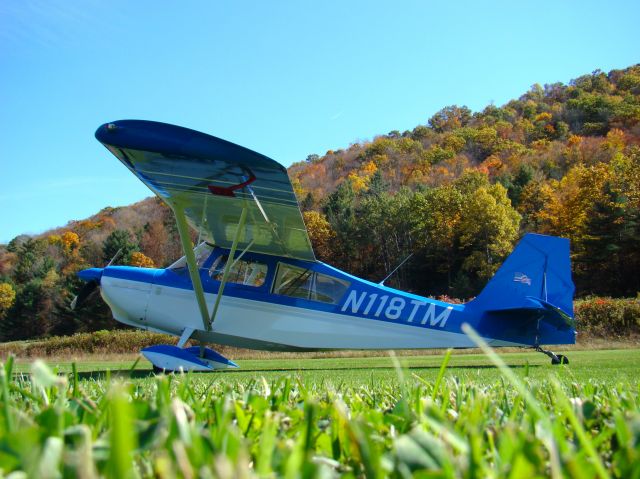 CHAMPION Sky-Trac (N118TM) - October 2010 Northwest PA near NY border