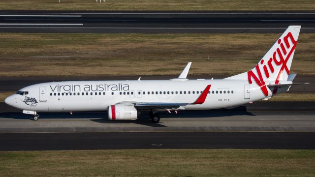 Boeing 737-800 (VH-YFK)