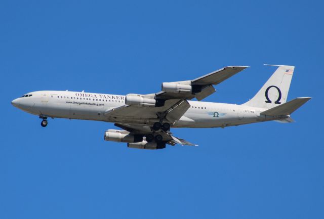 N707MQ — - What a treat to catch this Omega Tanker 707-300!  7/11/24.