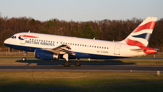 Airbus A319 (G-EUPO)