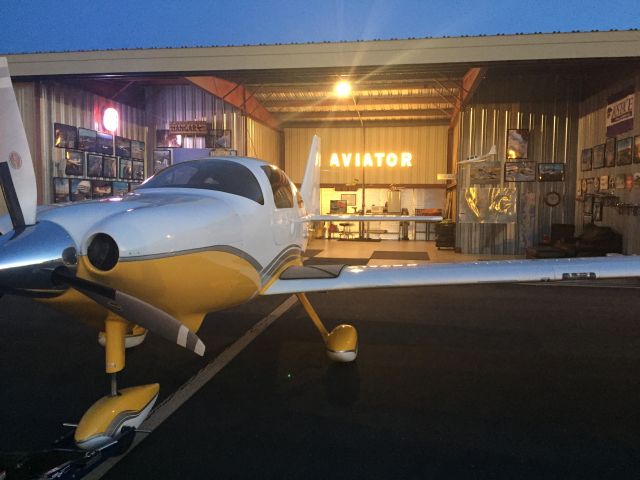 Cessna 400 (N1302C) - Outside my hangar at KDVT