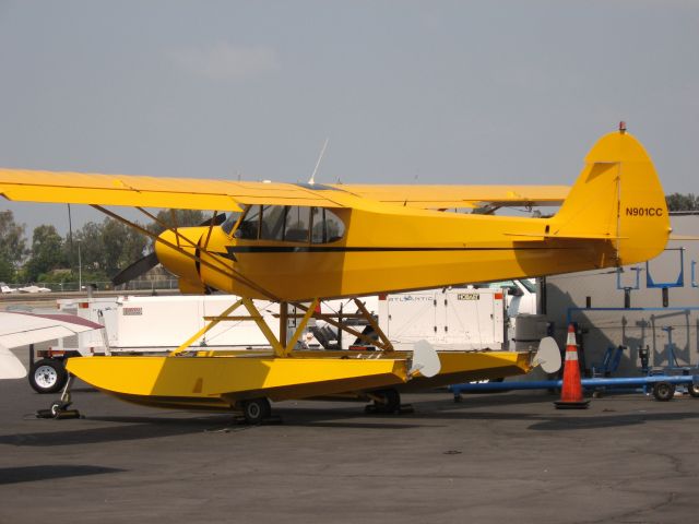 Piper L-21 Super Cub (N901CC) - Parked at Santa Ana