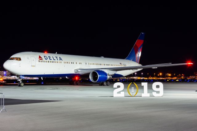 BOEING 767-300 (N1402A) - Clemson Tigers charter for the CFP National Championships game!