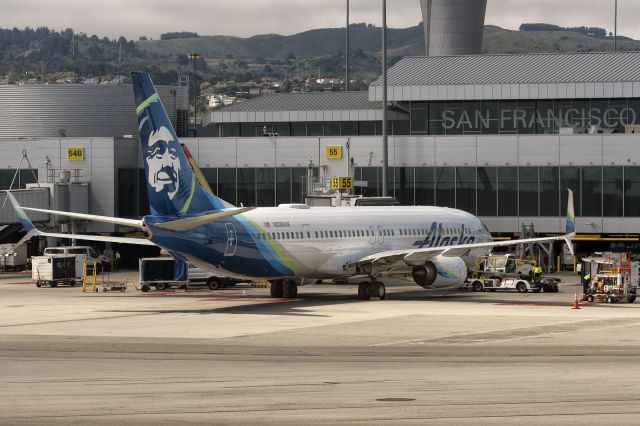 Boeing 737-900 (N298AK) - 18th August, 2019:  Delivered in February 2019, this aircraft is one of 81 Boeing 737-900 aircraft in Alaska's 236 strong fleet. She's seen parked at San Francisco International Airport. (See http://www.planexplorer.net/Xploregallery/displayimage.php?pid=1742 )