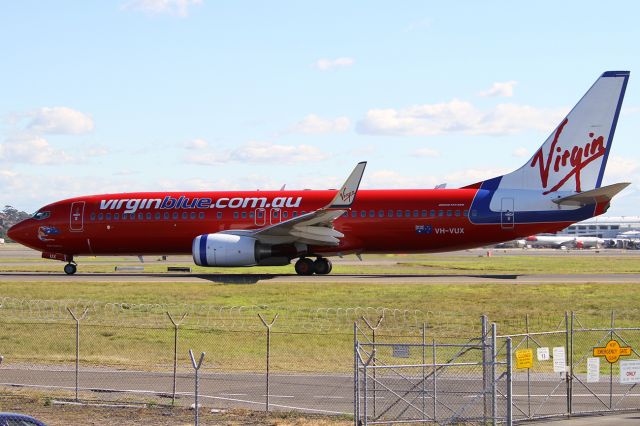 Boeing 737-800 (VH-VUX)