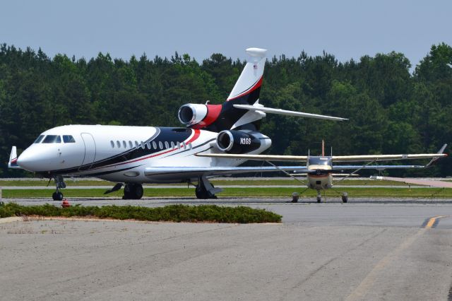 Dassault Falcon 7X (N1GS) - HYAK AVIATION LLC (Gordon Smith, Hyak Maritime) at KJQF - 5/25/19