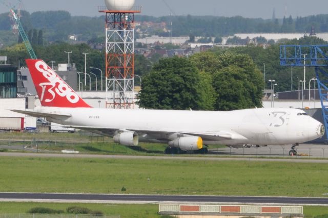 Boeing 747-200 (OO-CBA) - End of life in Brussels Airport