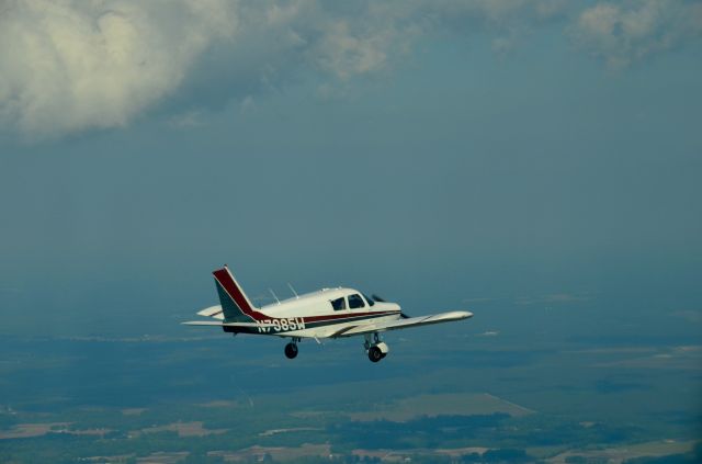 Piper Cherokee (N8075W) - Over Beaufort, NC