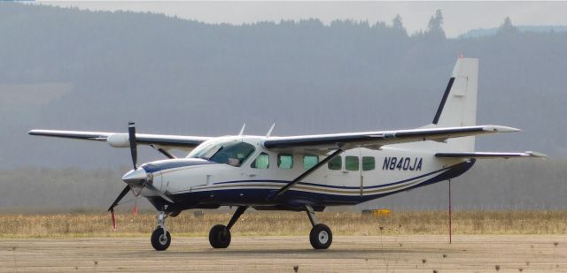 Cessna Caravan (N840JA) - N840JA at CVO 26th November 2020.