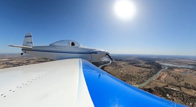 Vans RV-4 (N2626M) - Flying West to KGDJ