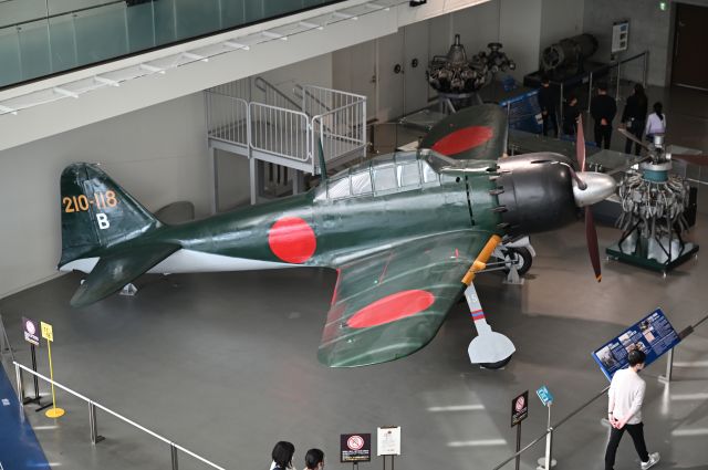 210118B — - 3. May 2023br /Zero type carrier-based fighter 62 type (210-118B)br /Kure Maritime Museum (Yamato Museum)