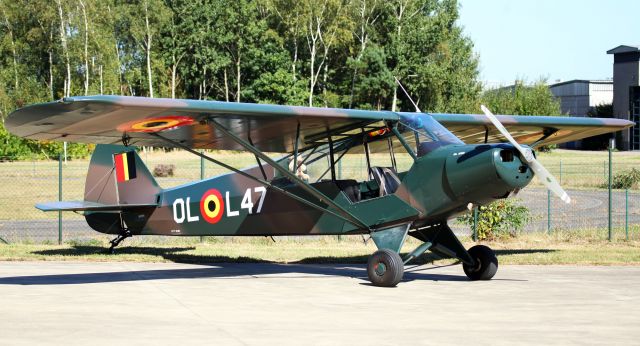 Piper L-21 Super Cub (OO-SPG)