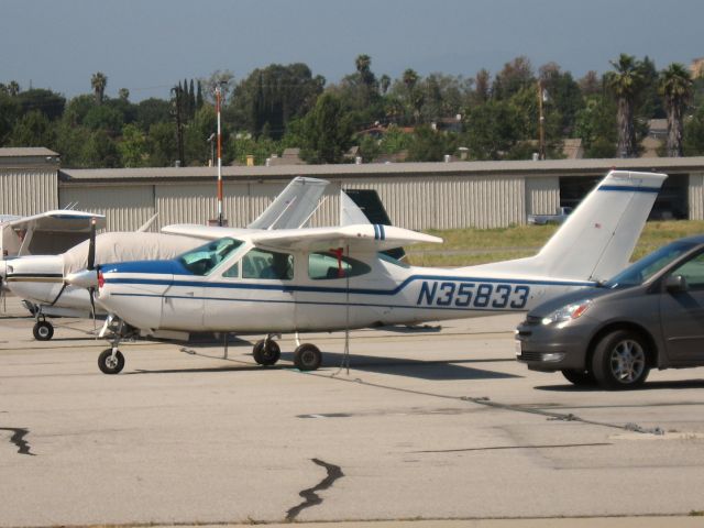 Cessna Cardinal (N35833) - PARKED AT FULLERTON