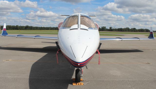 Learjet 31 (N931RS) - Russell Stover Candies Learjet 31A on the Pryor Regional Airport ramp in Decatur, AL - September 6, 2018.