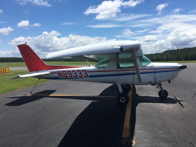 Cessna 152 (N89333) - Flight lesson day at Wings of Carolina Flying Club! In this Cessna 152, N89333. Taken July 9, 2020.