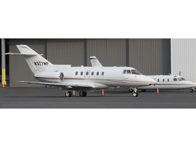 Hawker 800 (N327MP) - Large cabin. Coast - to - coast range.