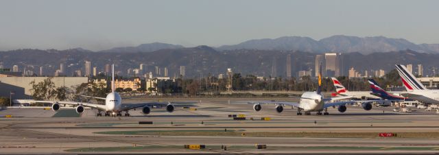 D-AIMK — - D-AIMK | Lufthansa | Airbus A380-841 | LAX | Nov 21, 2015