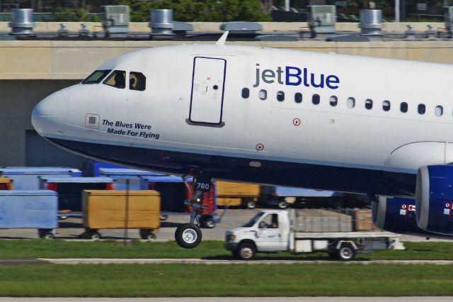 Airbus A320 (N760JB) - "The Blues Were Made For Flying"