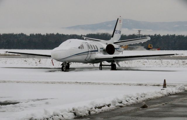 Cessna Citation 1SP (OE-FMK) - Cessna 501 Citation I/SP    -  Graz  -  2015-01-30