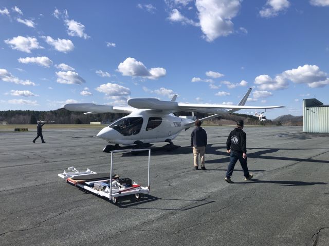 N250UT — - Test flight from BTV to LEB