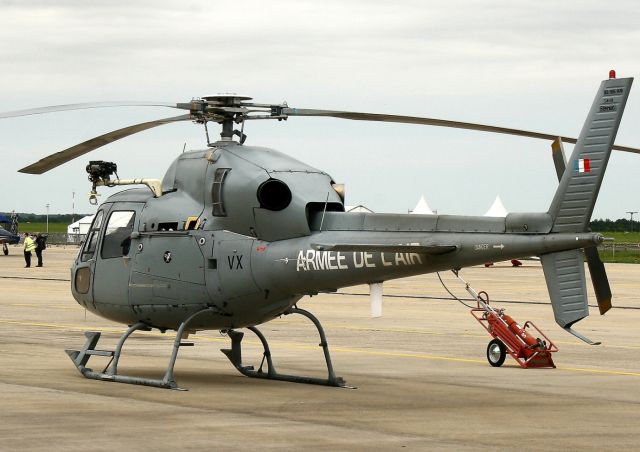 HELIBRAS VH-55 Esquilo (N5468) - France Air Force Aerospatiale AS-555AN Fennec (5468 - VX), Avord Air Base 702 (LFOA)  Air Show in june 2012