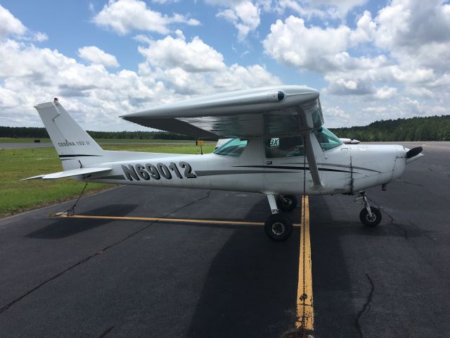 Cessna 152 (N69012) - Flight Lesson Day at Wings of Carolina Flying Club! In this Cessna 152 (N69012). Taken June 22, 2020.