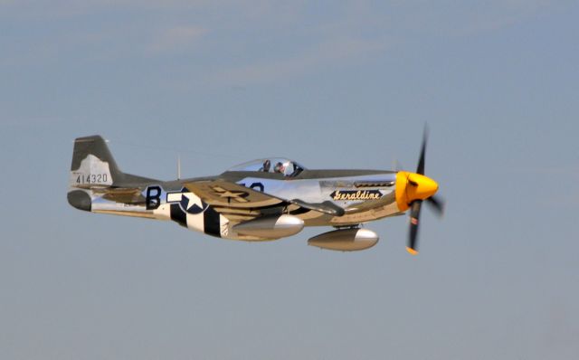 North American P-51 Mustang (N5500S) - 08272011  Wings Over Waukesha Airshow