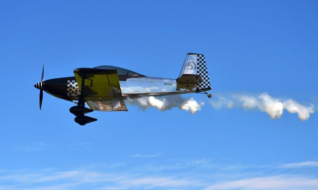 Vans RV-8 (N113DU) - Van's RV-8 N113DU over Anchorage Lake Hood Seaplane Base