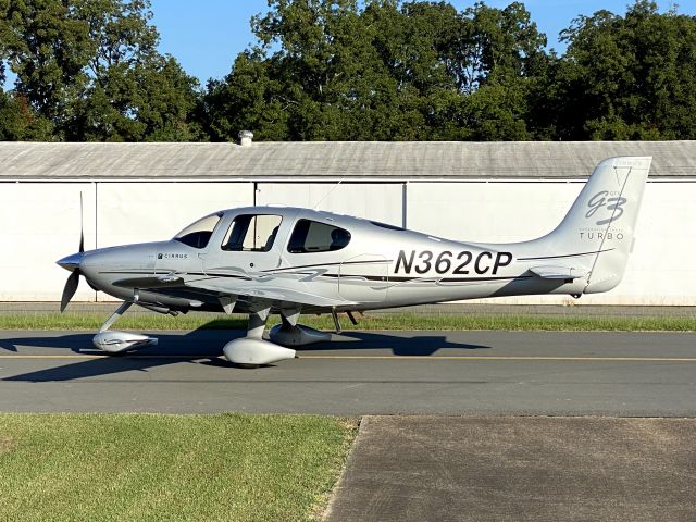 N362CP — - Taken on taxiway in front of my hangar.