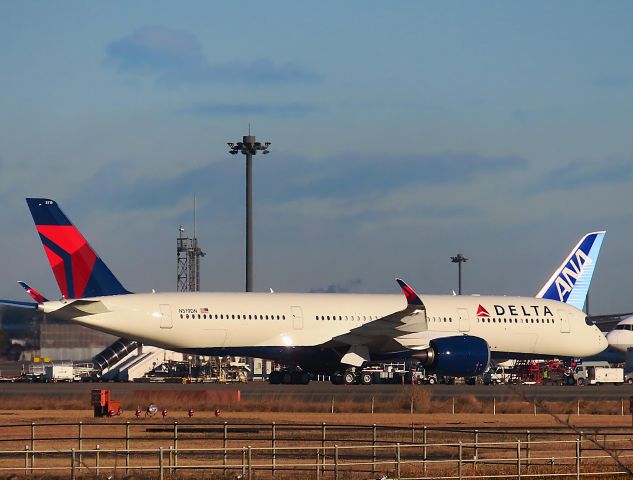 Airbus A350-900 (N519DN) - Photo taken on Dec 25, 2022.br /DL9936/16    TLS-NRTbr /DL9960/28    NRT-MSP