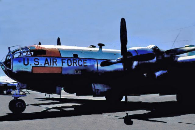 Boeing B-29 Superfortress (49-0313) - Boeing WB-50D, 49-0313 56th weather sq. Yokota AFB Japan. RAAF East Sale (YMES),USAF Crowflight deployment low level air sampling