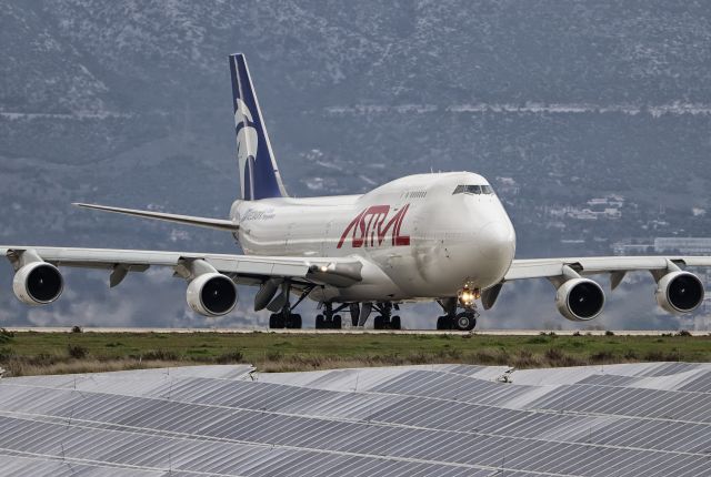 Boeing 747-400 (TF-AMM) - The Queen Of Skies lines up for take off in Athens