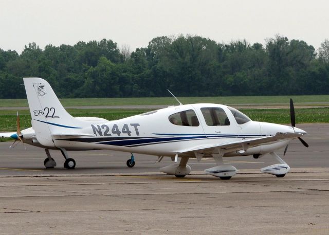 Cirrus SR-22 (N244T) - At Shreveports Downtown Airport.