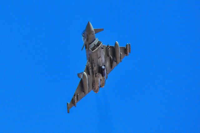 Piper Aerostar (UNKNOWN) - Royal Air Force Eurofighter Typhoon departs Nellis AFB Las Vegas during Operation Red Flag