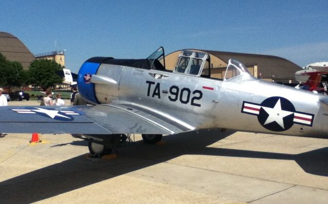 North American T-6 Texan (N103LT) - Andrews AFB Air Show - (ADW) Maryland USA May19, 2012