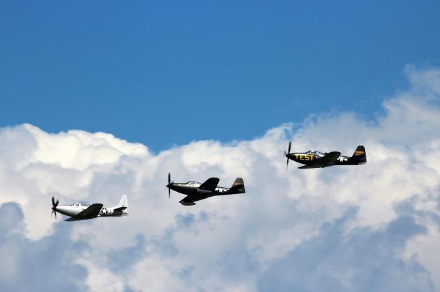 Bell Kingcobra (N6763) - King Cobra Flight with the Clouds 