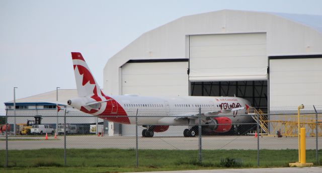 Airbus A321 (C-GYFY) - 7/1/23 at the MRO