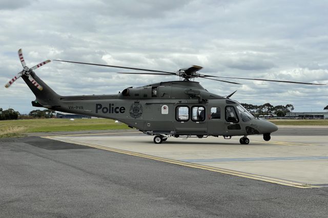 BELL-AGUSTA AB-139 (VH-PVR) - Leonardo A139 arriving at Essendon Airport 