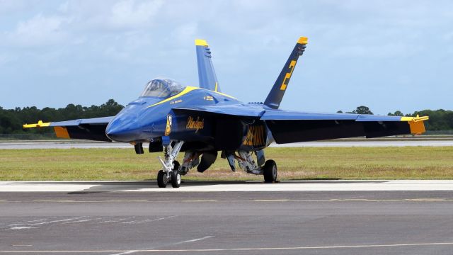 McDonnell Douglas FA-18 Hornet (16-5782) - 30/04/2022: Super Hornet #2 on the ramp at the 2022 Vero Beach Airshow.