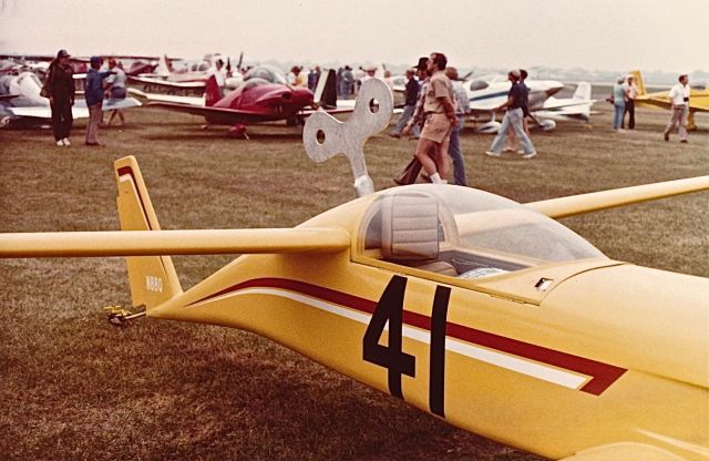 WINDECKER Eagle (N88Q) - Wine-up your airplane and go flying. Home built at the EAA Fly In