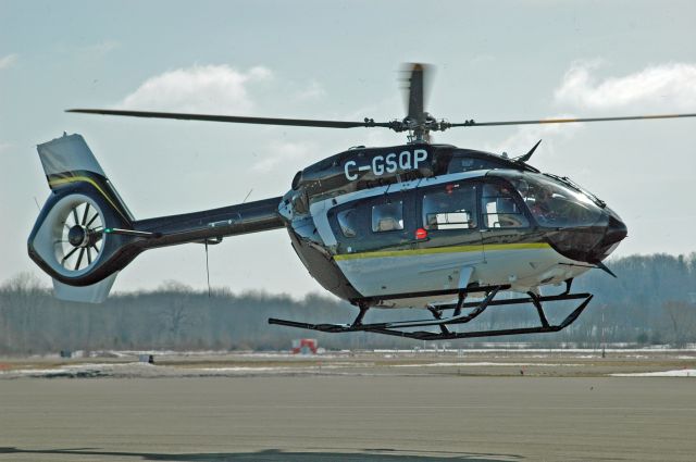 C-GSQP — - 2016 Airbus H145 (C-GSQP/20091) arriving from an unknown origin on March 9, 2021. This is based off the MBB BK117 D-2.