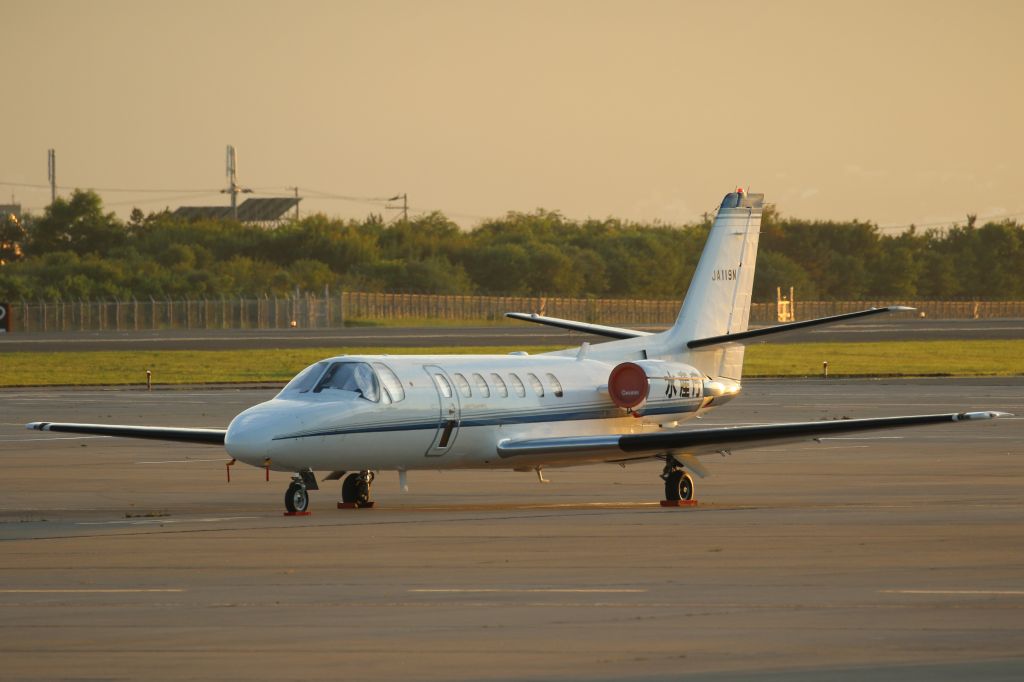Cessna Citation V (JA119N) - July 30th 2018:Nakanihon Air Service(中日本航空）： Cessna 560 Citation V.