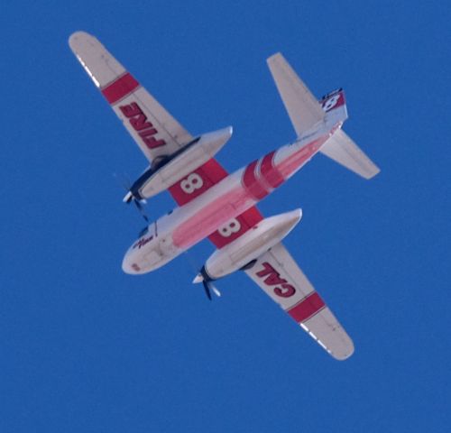 MARSH Turbo Tracker (N426DF) - At 8300' AMSL over Lone Pine, California on 17 Feb. 2022, en route to a fire near Big Pine, CA