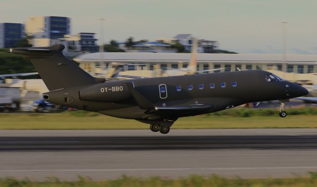 Embraer Legacy 550 (OY-BBO)