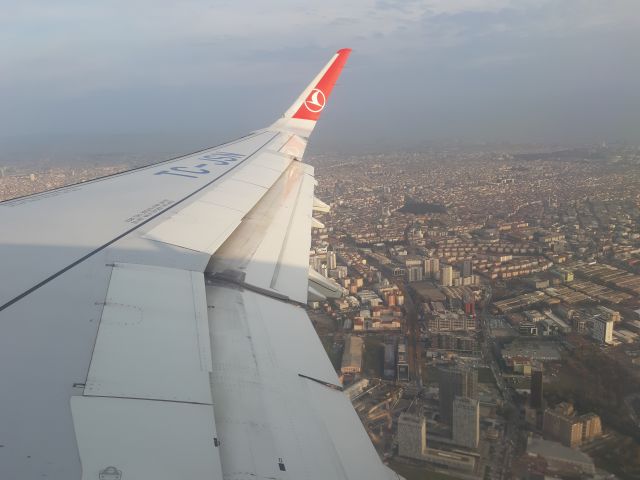 Airbus A321 (TC-JSN) - Istanbul-Baku Flight, 3 Dec 2018